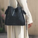 Sac à main en cuir de luxe modèle Zéla par ANNEL