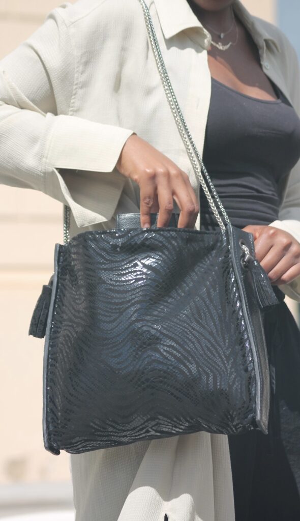 Sac en cuir fabrication artisanale haut de gamme Modèle Zéla par Annel